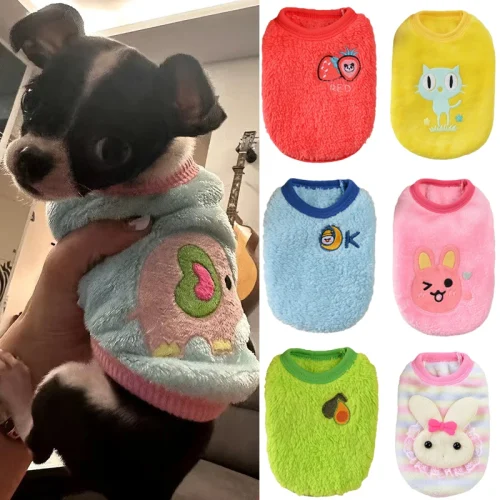 Cute Print Tea Cup Dog